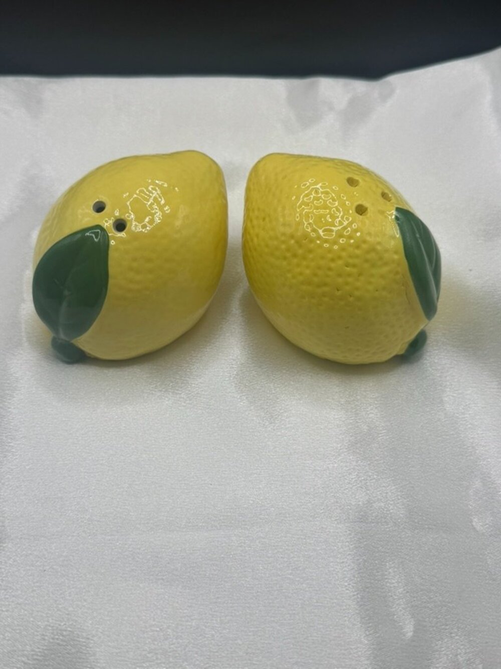 Ceramic Cottagecore Lemon Salt and Pepper Shakers